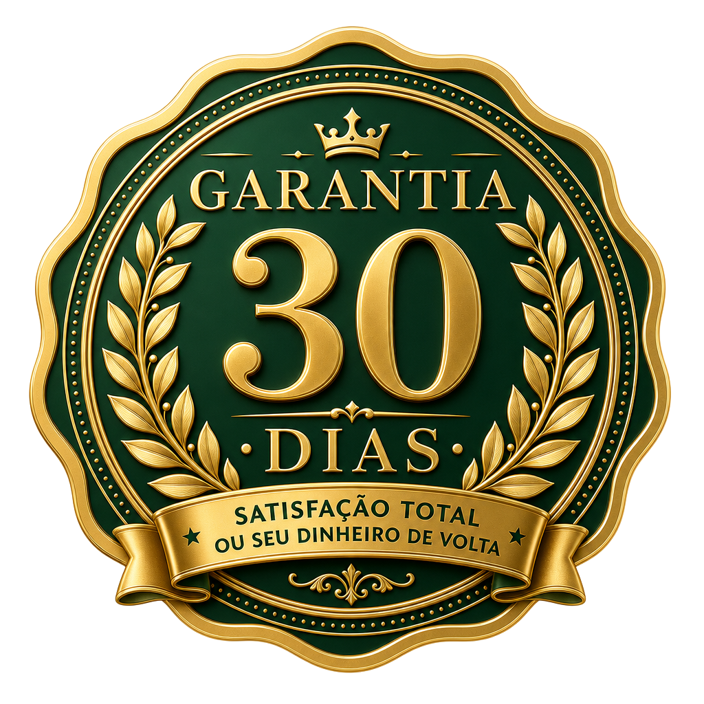 Selo de Garantia Incondicional de 30 dias